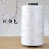 Fio de Seda de Gelo Algodão Mercerizado e Linho Tira Plana Tecelagem DIY Sapato Almofada Tricotado à Mão Proteção Solar Primavera e Verão Chapéu de Sol Bolsa de Gancho Fio