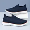 Nuevos Zapatos Casuales de Malla para Hombre, Transpirables, Slip-On, para Primavera y Otoño, Suela Suave, Ligeros, Cómodos