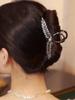 Grampo de Orelha de Trigo Elegante Presilha de Cabelo Parte de Trás da Cabeça Alto Senso Antigo Clipe de Tubarão Acessório de Cabelo Elegante Alto Senso Presilha de Cabelo