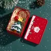 Llavero Colgante de Ganchillo de Hilo Navideño Creativo Exquisito Adorno Pequeño Navideño para Bolso Hecho a Mano