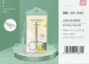 Tijeras de Belleza de Cabeza Redonda para Recortar Cejas y Vello Nasal, Afiladas y Duraderas, No Lastiman la Piel, Punta Curva, Acero Inoxidable, Duraderas y No se Oxidan Fácilmente