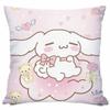 Almohada con Estampado de Dibujos Animados de Sanrio, Cojín Lindo para Sofá, Dormitorio, Mesita de Noche, Cojín Lumbar para Coche