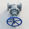 Válvula de compuerta con brida de acero fundido Z41H-16C WCB vástago expuesto válvula de compuerta de sellado duro válvula de compuerta para vapor de caldera aceite térmico