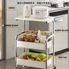Prateleira de Armazenamento de Mesa de Cabeceira Carrinho de Mesa Lateral Removível Gabinete Lateral para Sala de Estar Sofá Carrinho para Lanches de Quarto Cozinha Doméstico