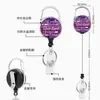 Portatarjeta de Identificación Estudiantil Retráctil para Colgar en el Cuello, Portatarjeta de Empleado, Portatarjeta de Control de Acceso, Protector de Tarjeta de Fácil Extracción, Estuche para Tarjetas, Marca de Fábrica