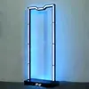 Bar Ktv Punto Luminoso Led Fantasía Acero Inoxidable Marco de Puerta Gogo Punto Baile Palo Móvil Punto Plataforma de Baile