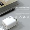 Cargador de Pared para Comercio Exterior 5V1A Estándar Europeo Americano Británico Cargador Rápido 33W Qc3.0 Usb Cargador de Teléfono Móvil Kit