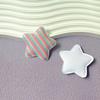 Polvo fino de arcoíris estrella de cinco puntas accesorios accesorios diy horquilla accesorios de ropa flor para zapato hebilla para zapato mayoreo color a cuadros estrella
