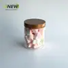 Frasco Sellado de Plástico PET para Alimentos de 450ml Botella de Plástico Transparente Botella de Embalaje de Medicina China en Polvo Sanqi Frasco para Pastel de Frutas Conservadas