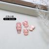 Accesorios de Resina de Gatito de Dibujos Animados para Uñas Nuevo Gato Kt Lazo Accesorios de Uñas Portátiles Accesorios de Uñas Lindos