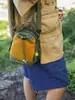 Mochila ligera de exterior para mujer, elegante y multifuncional, se puede usar como bolso cruzado o de hombro, adecuada para senderismo y montañismo, con portabotellas de agua