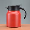 Novo bule de aço inoxidável 316 para cozimento transfronteiriço, bule com filtro para separação de água e chá, pote isolante de grande capacidade com alça