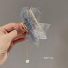 Venta caliente transfronteriza, horquilla con borla de mariposa para mujer, horquilla con forma de tiburón en la espalda para celebridades de Internet, horquilla para tocado, accesorios para el cabello de alta calidad