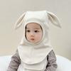 Gorro Multifuncional para Bebé Otoño e Invierno Gorro Cálido Bufanda Lindo Combinable para Bebés Hombres y Mujeres Gorro con Orejeras para Niños Gorro de Lana para Niños Moda