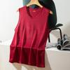 Homens Gelo Seda Malha Oca Cool Vest Masculino Verão Colete Fino Slim Fit Esportes respirável Fitness Bottoming Shirt