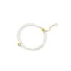 Pulsera de Perlas de Agua Dulce Natural para Mujer Estilo Ins Diseño Nicho Pulsera Retro Simple Exquisita Ajustable