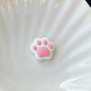 Accesorios de resina uña de gato nuevo parche uña de oso blanco pegamento crema material para funda de teléfono móvil accesorios para el cabello hechos a mano