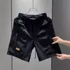 Pantalones Cortos Finos de Verano para Hombre 2025, Ropa de Trabajo Elegante para Hombre, Pantalones Rectos Sueltos de Longitud Media para Uso al Aire Libre