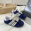 Zapatos de Entrenamiento Alemanes con Lazo para Niños 2026 Nuevo Estilo Primavera y Otoño Zapatos Planos de Ballet Celebridad de Internet para Niñas Zapatos Deportivos Casuales