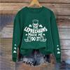 Comércio exterior AliExpress Amazon St Patrick suéter SHAMROCKS Clover casual pescoço redondo pullover