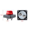 Ultrafino Segunda Marcha 12V24V Tornillo M10 Batería de Coche Apagado Anti-Fuga Alta Corriente Equipo de Maquinaria de Yate Electricidad