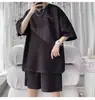 Traje de Verano Nuevo para Hombre, Moderno y Elegante, Holgado, Versátil, Moda, Manga Corta, Moda Masculina, Traje Casual para Hombre