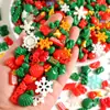 Acessórios Artesanais de Natal DIY Pacote de Material para Capa de Celular com Cola de Creme Fazendo Grampo de Cabelo Joias Acessórios Caseiros de Resina