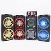 F-6581 nuevo audio portátil cuadrado de 4 pulgadas doble puesto de karaoke para exteriores altavoz Bluetooth portátil de gran volumen