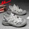 Novas Sandálias Masculinas de Outdoor 2026, Verão Malha Respirável Antiderrapante Anti-Odor Biqueira Fechada Sapatos Aquáticos, Dropshipping Disponível