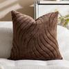 Estilo Nórdico Moderno Minimalista Transfronterizo Patrón de Hoja de Sauce Funda de Almohada Funda de Cojín Tela para el Hogar Decoración Cojín de Sofá