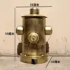 Arte de Hierro Vintage Estilo Industrial Creativo y Único Hidrante de Incendios Cubo de Basura Metálico Grande con Tapa y Pedal de Pie para Sala de Estar y Uso en Exteriores