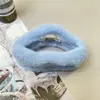 Pinza de Garra de Felpa de Piel de Conejo para Otoño e Invierno para Mujeres con Cabello Grueso, Pinza de Tiburón Grande para Peinados Recogidos, Pasador Melard de Tamaño Excesivo para el Cabello