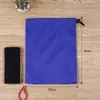 Bolsa de nylon com cordão para acabamento de roupas, bolsa de armazenamento, cordão de poliéster, atacado de fábrica