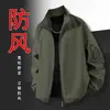 Jaqueta Piloto Masculina Primavera e Outono 2026 Nova Marca Americana Bad Boy Tendência Solta Casual Gola Baseball Jaqueta de Trabalho