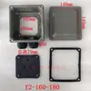 Caja de Conexiones para Motor Trifásico Ye2, Yx, Y2 Caja de Conexiones para Motor Caja de Conexiones con Pintura Electrodinámica Accesorios para Motores de Súper Potencia