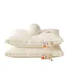 Travesseiro de algodão classe A, suporte para coluna cervical, suporte para coluna cervical, travesseiro central para ajudar a dormir, dormitório estudantil, hotel, casa individual