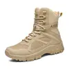 Nuevas botas militares transfronterizas para hombre, zapatos de senderismo, deseo de venta al por mayor transfronteriza, zapatos deportivos antideslizantes y resistentes al desgaste, zapatos para senderismo y camping al aire libre