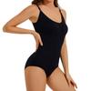 Camisola Moldeadora Transfronteriza de Venta Caliente en Aliexpress con Soporte para Brazos, Control de Abdomen, Estilo Triángulo, Cierre Frontal, Entrepierna Abierta, Lencería Sexy