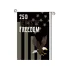 Bandera de Jardín del 250 Aniversario de Estados Unidos Transfronteriza Decoración para Fiesta Festiva Colgante para Patio Exterior