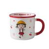 Taza de Cerámica Autorizada Genuina Cherry Maruko Patrón de Dibujos Animados Lindo Regalo Alto Valor de Color Hogar Imitación Esmalte Taza de Agua