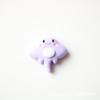 Serie de Medusas Oceánicas de Color Sólido Pegamento de Crema para Manualidades Funda para Teléfono Móvil Accesorios de Resina para Joyería Imán para Refrigerador Caja de Almacenamiento Parche