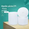 8mm EPE Pérola algodão espuma algodão elástico amortecimento à prova de choque isolamento térmico não-onda plano Pérola material de embalagem de algodão
