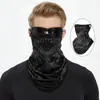 Mascarilla para colgar en las orejas de seda helada, polaina para el cuello, protección solar, ciclismo al aire libre, pesca, bufanda para el cuello a prueba de viento para hombres y mujeres, máscara de seda helada para ciclismo de verano