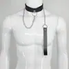 Coleira Sexy para Pescoço Cobertura Bondage Treinamento Adereços Coleira de Amor Corda de Tração Adereços de Flerte para Casal Atacado