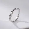 Anéis de casal para amantes, estilo ins nicho, simples e modernos, anel aberto ajustável, atacado
