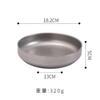 Tazón de arroz vintage de acero inoxidable 304, tazón para kimchi, tazón para plato frío, vajilla para restaurante de barbacoa, tazón japonés para condimentos, tazón de hierro