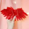 Venda Direta de Fábrica Boneca de Algodão Asas de Pena de Anjo Boneca de Pelúcia Duoduo Peppa Pig La Cloth Pet Adereços