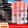 Cera para Painel de Carro Pêssego Agente de Cuidado para Interior de Carro Polimento e Brilho Agente de Renovação e Proteção para Painel de Carro Cera para Painel