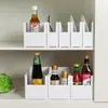Cajas de Almacenamiento para Gabinetes Domésticos para Artículos Varios, Snacks, Utensilios de Cocina, Cosméticos, Cestas de Almacenamiento Apilables de Escritorio Estilo Japonés