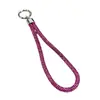 Bestseller transfronterizo: Correa de teléfono tipo pulsera de diamantes completos, accesorio de teléfono para muñeca estilo ins, colgante de teléfono corto para mujer